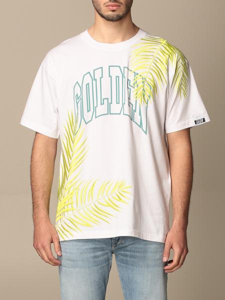 T-shirt Golden Goose in cotone con big logo