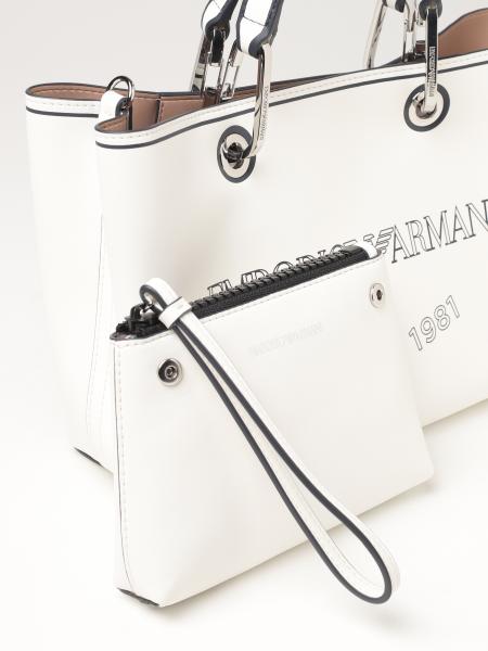 armani bag white