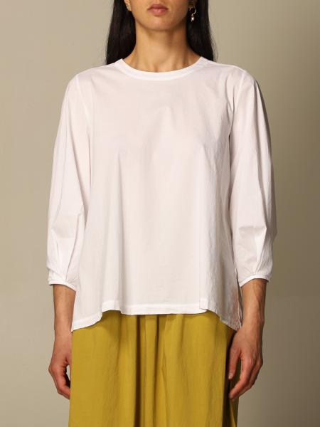 TRANSIT: shirt for woman - White | Transit shirt CFDTRNM221 online at ...