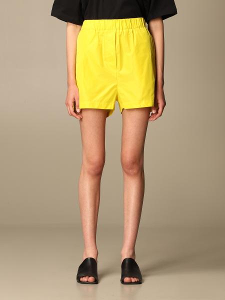 Msgm Outlet: nylon shorts - Yellow | Msgm short 3042MDB110217305 online