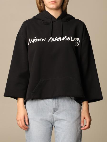 Mm6 Maison Margiela: Mm6 Maison Margiela over sweatshirt with logo
