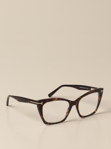 TOM FORD: acetate eyeglasses - Brown | Tom Ford sunglasses TF 5709-B ...