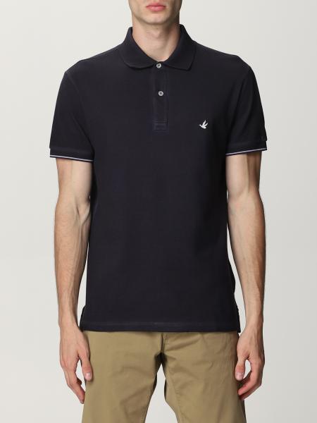 BROOKSFIELD: polo shirt for man - Blue | Brooksfield polo shirt 201A ...