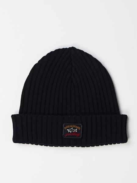 paul and shark beanie grey