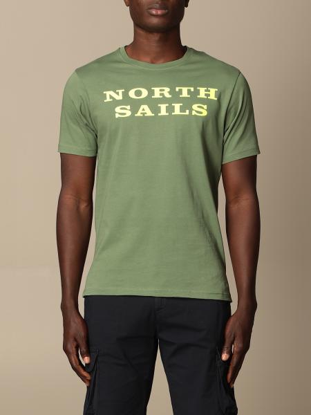 North Sails Outlet: logo T-shirt - Green | North Sails t-shirt 692690 ...