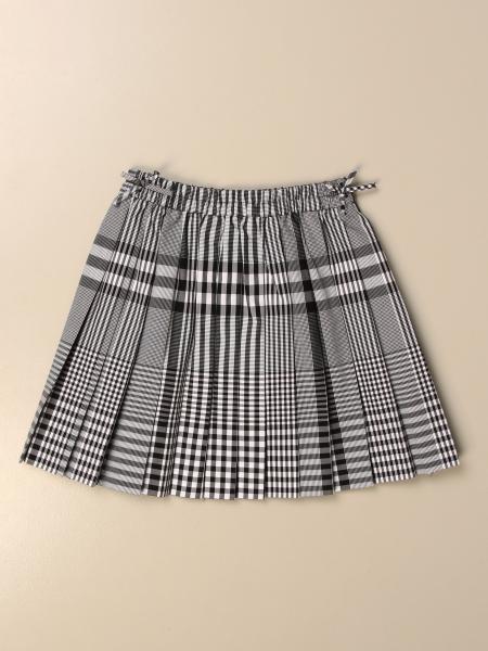 Burberry check cotton skirt