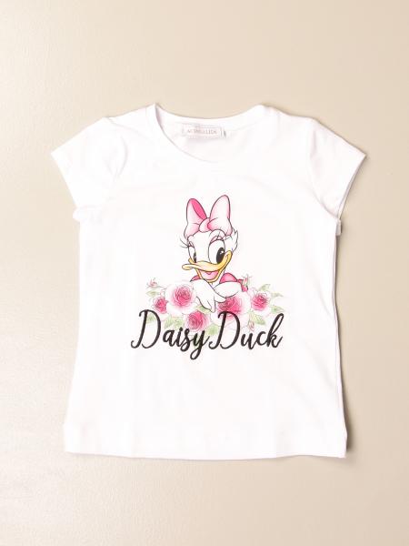 Monnalisa T-shirt with Daisy Duck print