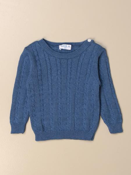 Siola cable-knit crewneck sweater