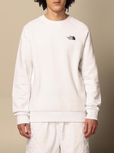 THE NORTH FACE: crewneck sweatshirt with logo - White | The North Face ...