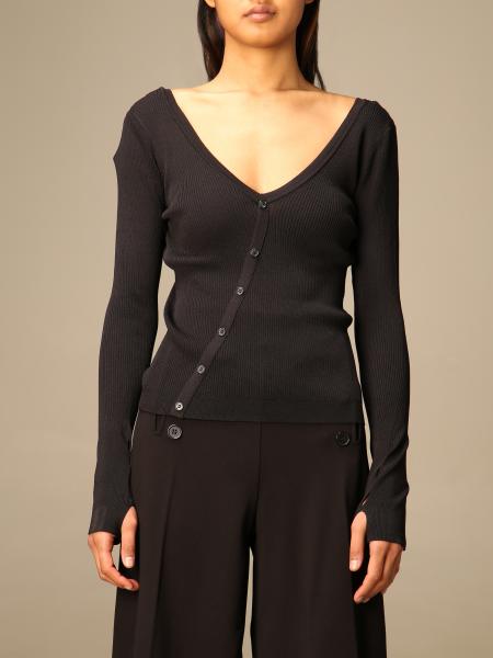 Twin Set Actitude: Twin-set Actitude v-neck sweater with buttons