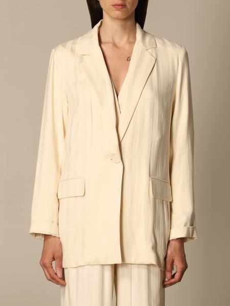 Twin Set Actitude: Twin-set Actitude viscose single-breasted jacket