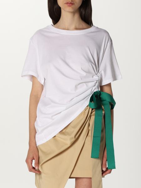 Twin Set Actitude: Twin-set Actitude T-shirt with bow