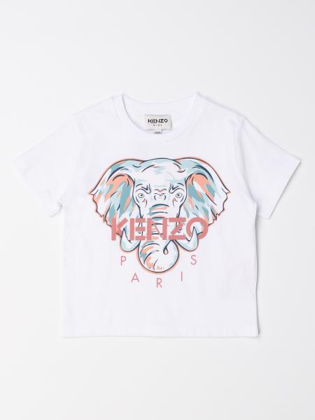 Kenzo Kids-boys Grey Logo T-Shirt