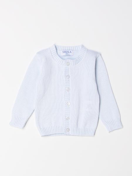 Siola toddler clothing: Siola knitted crewneck cardigan