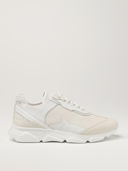 PAUL & SHARK: sneakers in leather - White | Paul & Shark sneakers ...