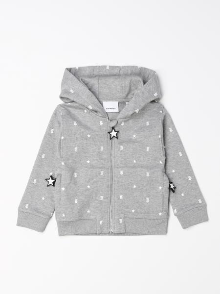 Burberry hooded jumper with TB monogram