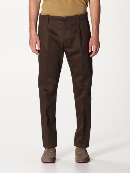 Nine In The Morning Outlet: pants for man - Brown | Nine In The Morning ...