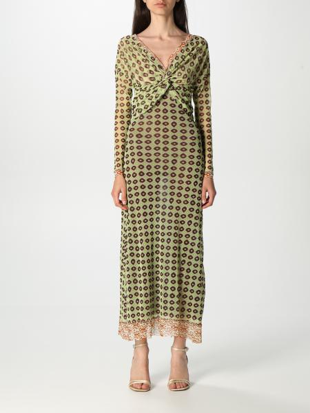 MALIPARMI: dress for women - Green | Maliparmi dress JF643570494 online ...