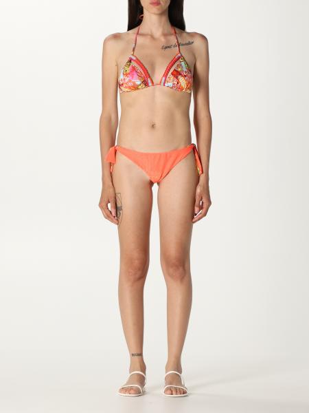 F**K: F ** k patterned bikini swimsuit