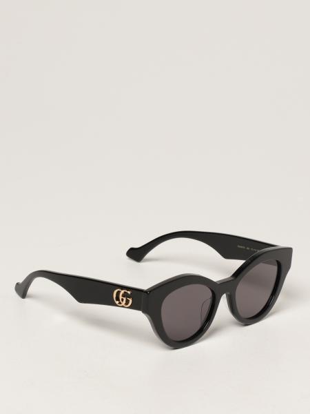 GUCCI: sunglasses in acetate - Black | Glasses Gucci GG0957S GIGLIO.COM