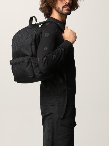 ALEXANDER MCQUEEN: Metropolitan backpack with Biker Skull 