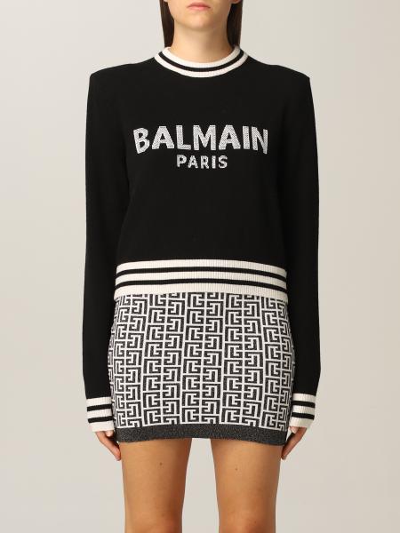 Balmain donna: Maglia Balmain in lana e cashmere