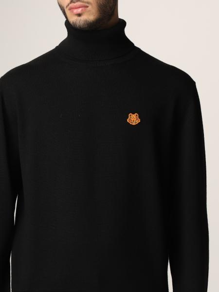 KENZO: wool turtleneck | Sweater Kenzo Men Black | Sweater 