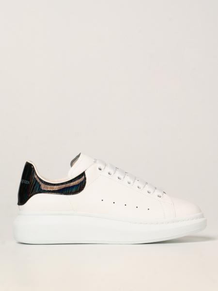 larry white leather sneakers