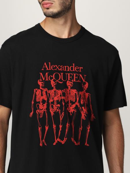 alexander mcqueen skeleton shirt