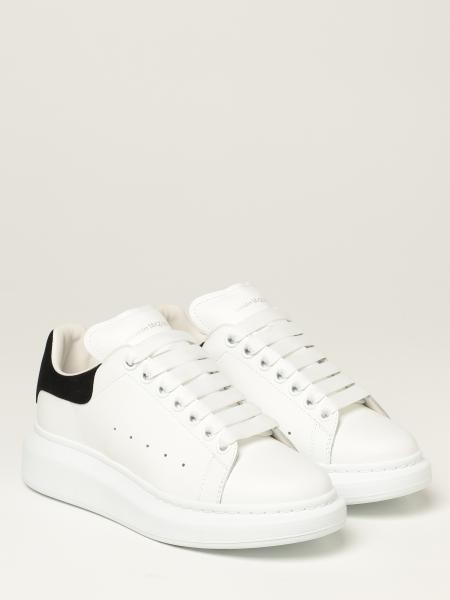 larry white leather sneakers