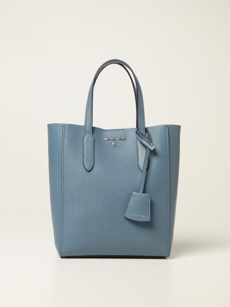 MICHAEL KORS: Michael bag in textured leather - Denim | Michael Kors ...