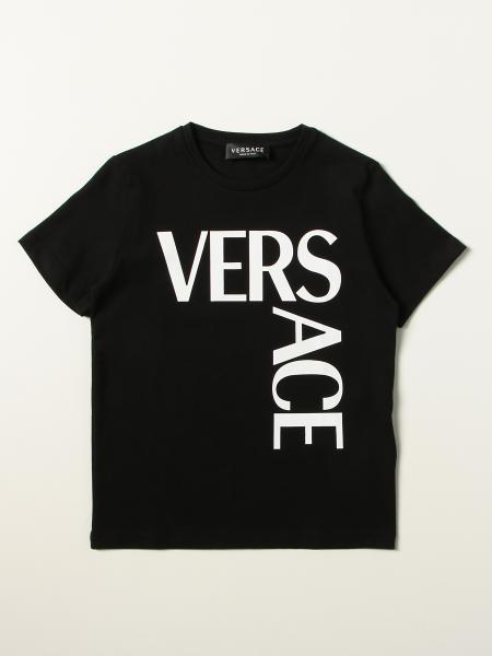 Young Versace: Versace Young logo T-shirt