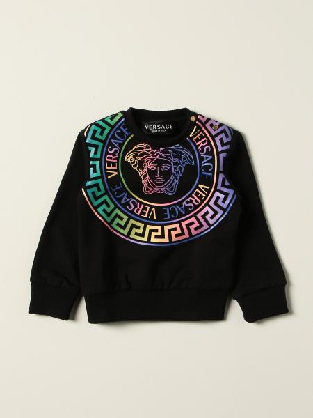 Young Versace: Versace Young sweatshirt with medusa head print