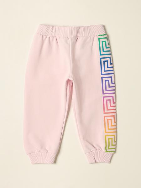Versace Young jogging pants with multicolor greek
