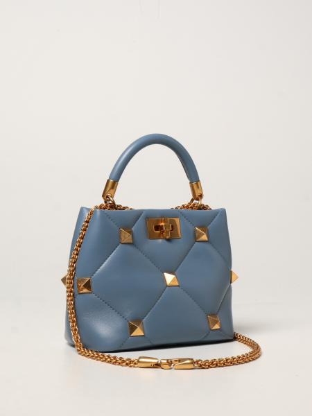 最安値でVALENTINO GARAVANI - LEATHER ROMAN STUD BAG (VALENTINO