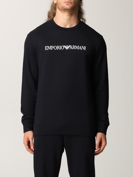 Emporio Armani sweatshirt in cotton blend with logo