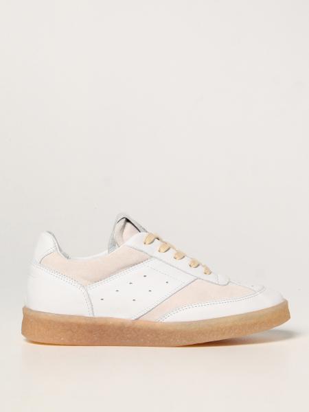 Mm6 Maison Margiela trainers in leather and suede