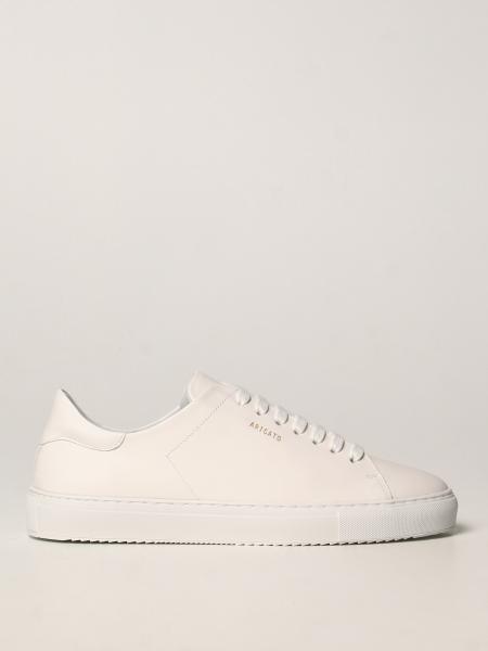 AXEL ARIGATO: sneakers in leather with logo - White | Axel Arigato ...