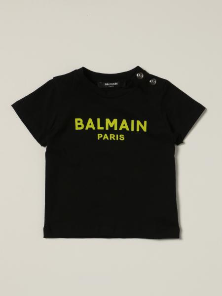 Balmain Logo装饰棉质 T 恤