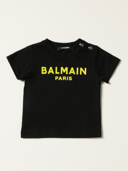 Balmain Logo装饰棉质 T 恤