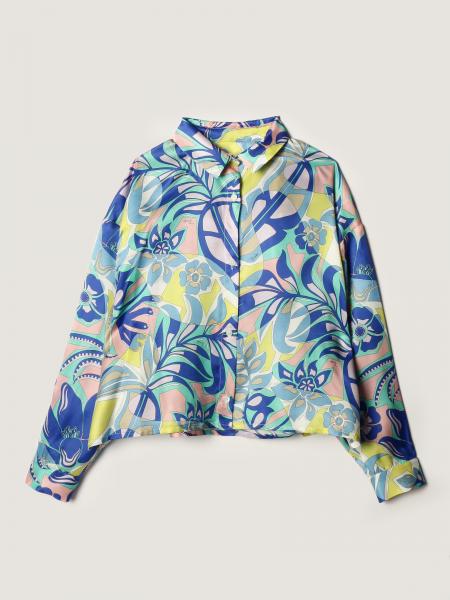 Emilio Pucci shirt in patterned silk blend