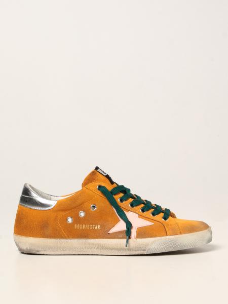 Golden Goose shoes for men: Super-Star classic Golden Goose trainers in suede