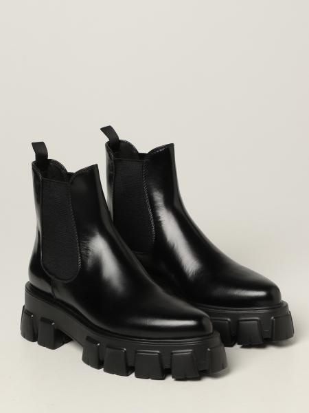 prada beatle ankle boots