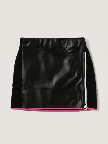N ° 21 mini skirt with zip