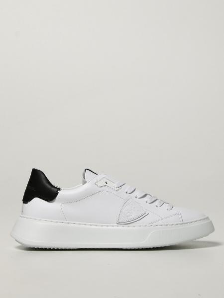 Temple Philippe Model trainers in leather