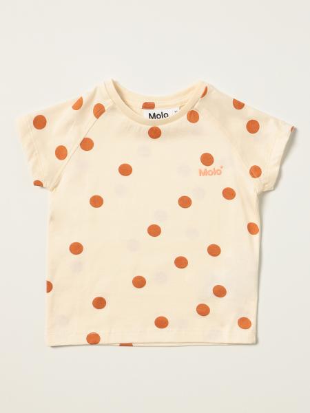 Molo girls' clothing: Molo t-shirt in polka dot cotton