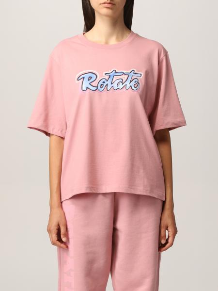Rotate: Asvera Rotate cotton t-shirt with logo