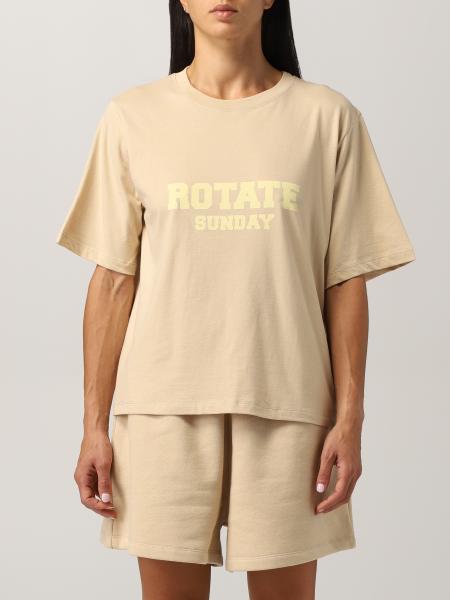 Rotate: T-shirt Aster Rotate in cotone con logo