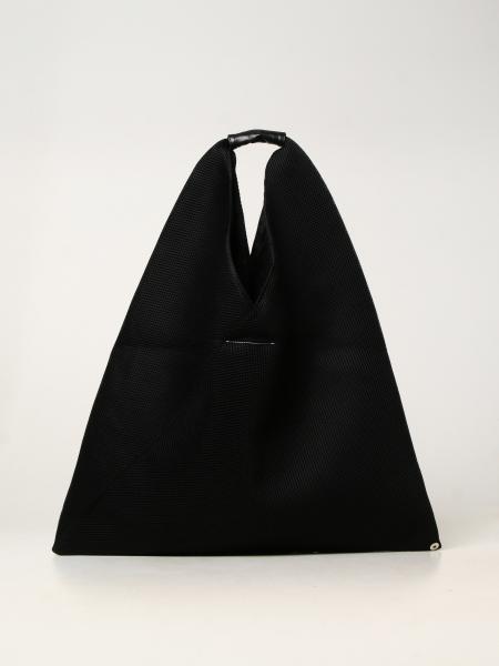 MM6 MAISON MARGIELA: Japanese bag in mesh - Black | Mm6 Maison Margiela ...