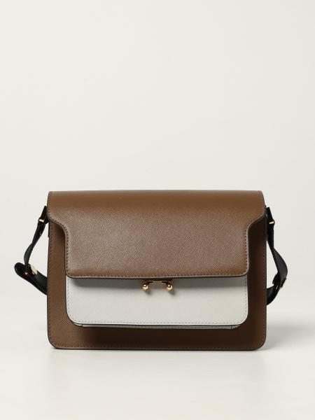Marni Trunk bag in saffiano leather